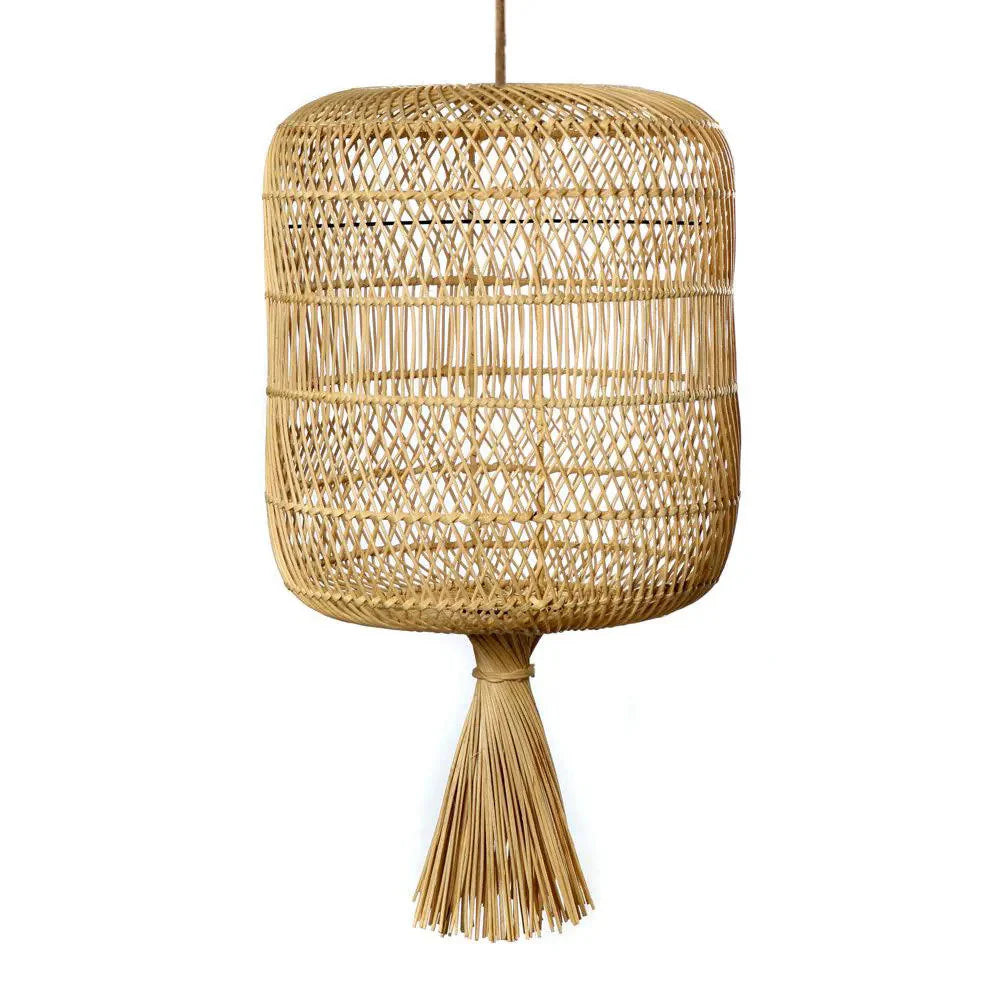 Rotan hanglamp bali chique