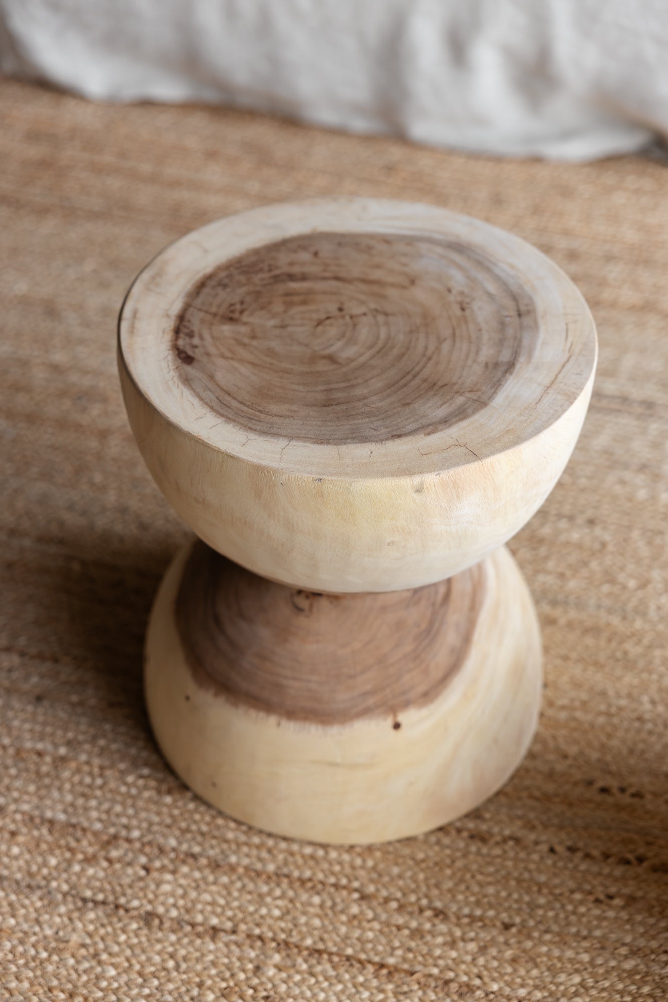 houten bijzettafel organisch