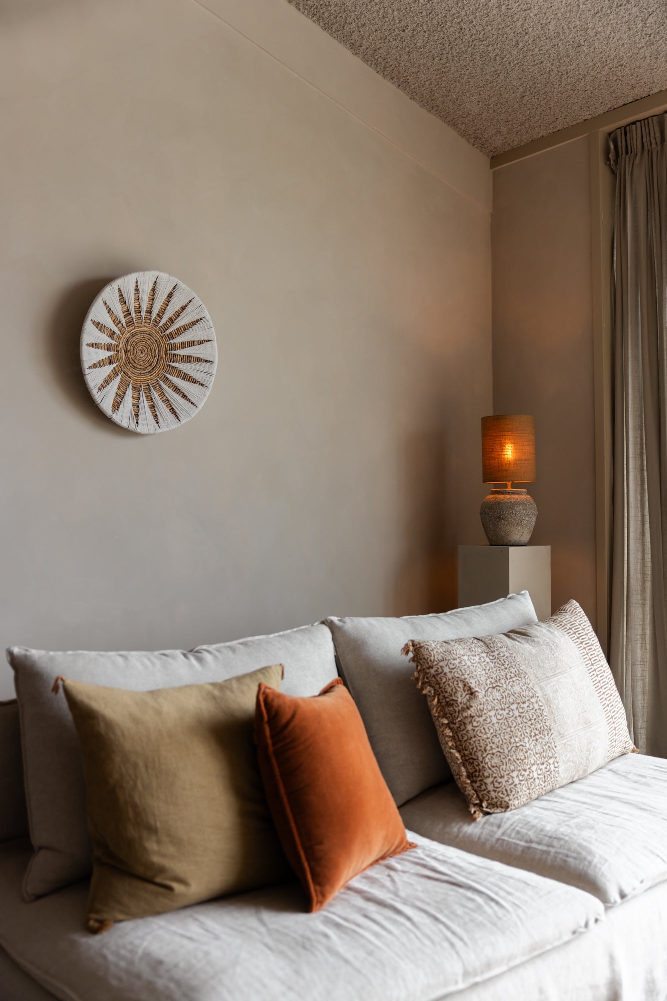 Muurdecoratie bali stijl