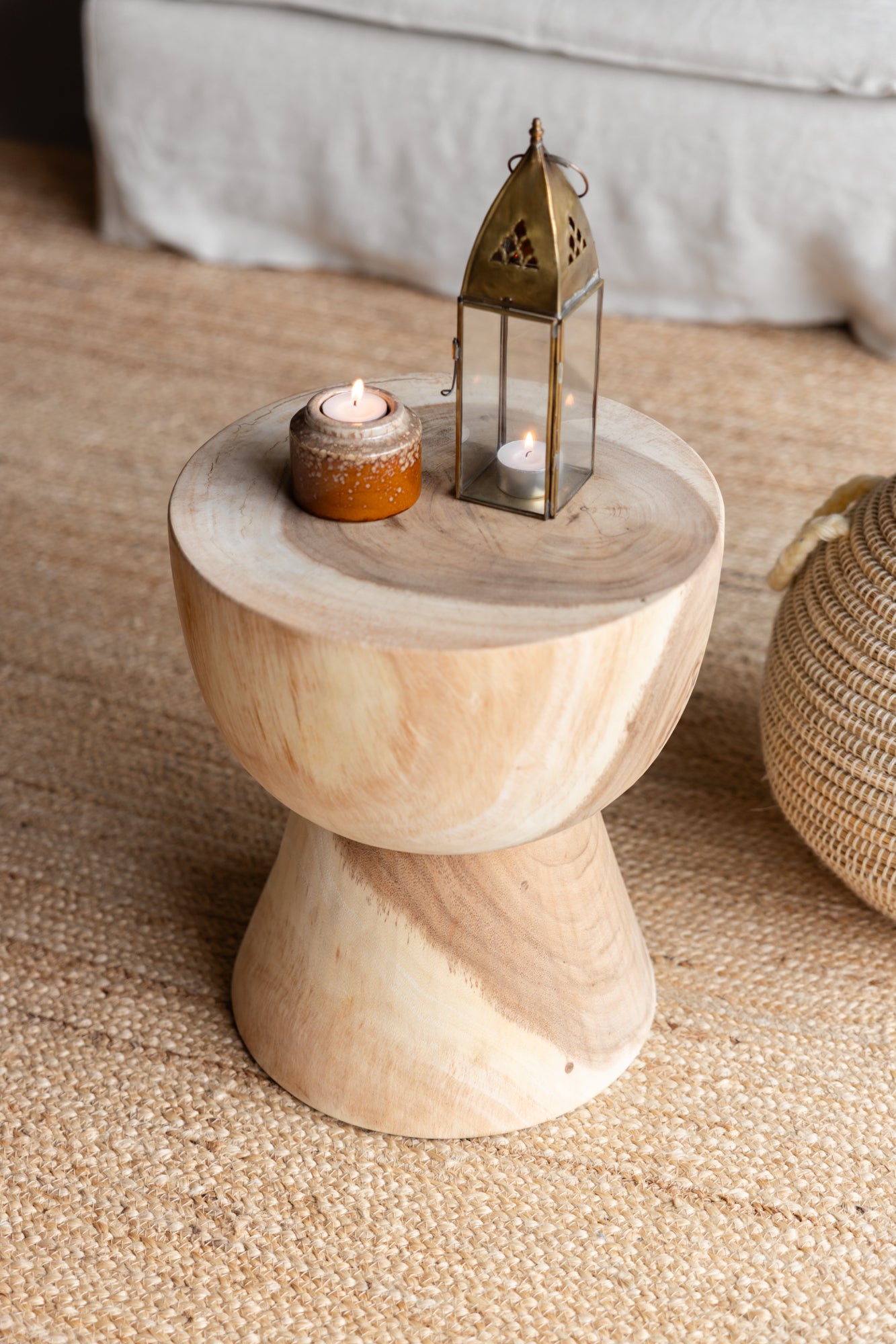 houten bijzettafeltje