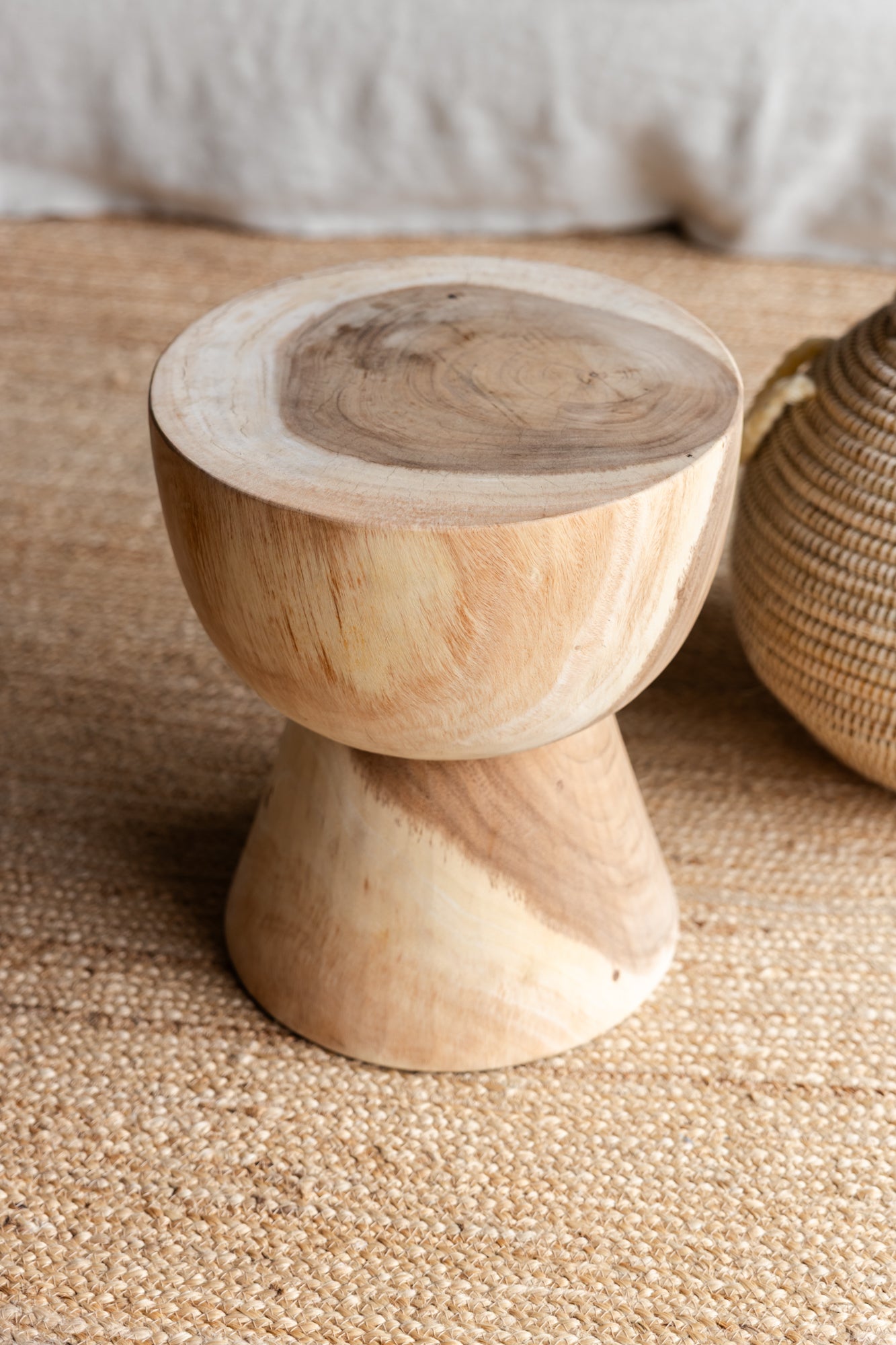 bali bijzettafel hout