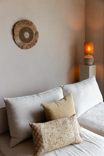 Interieur met wanddecoratie