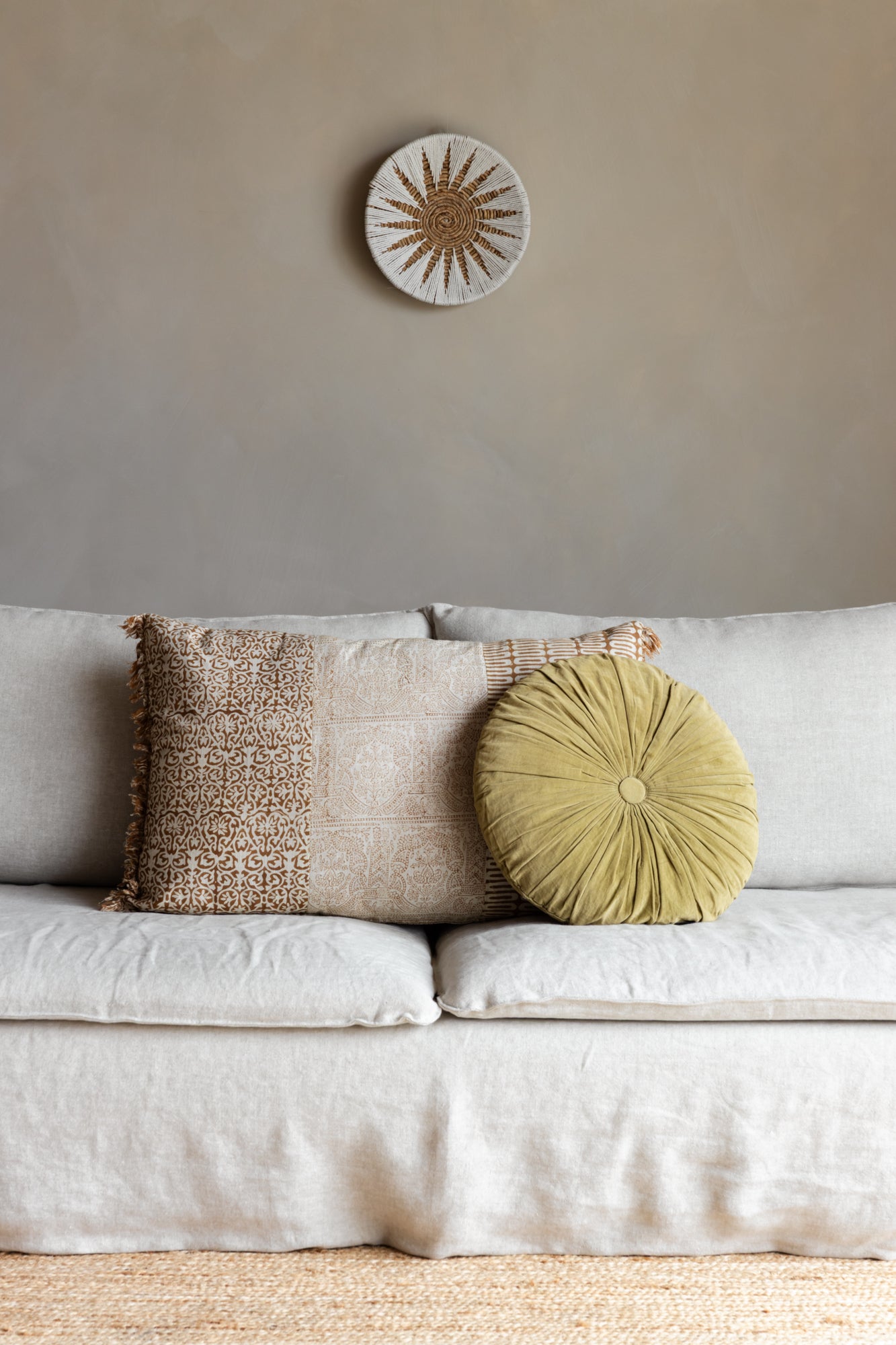 Wanddecoratie aan muur klein