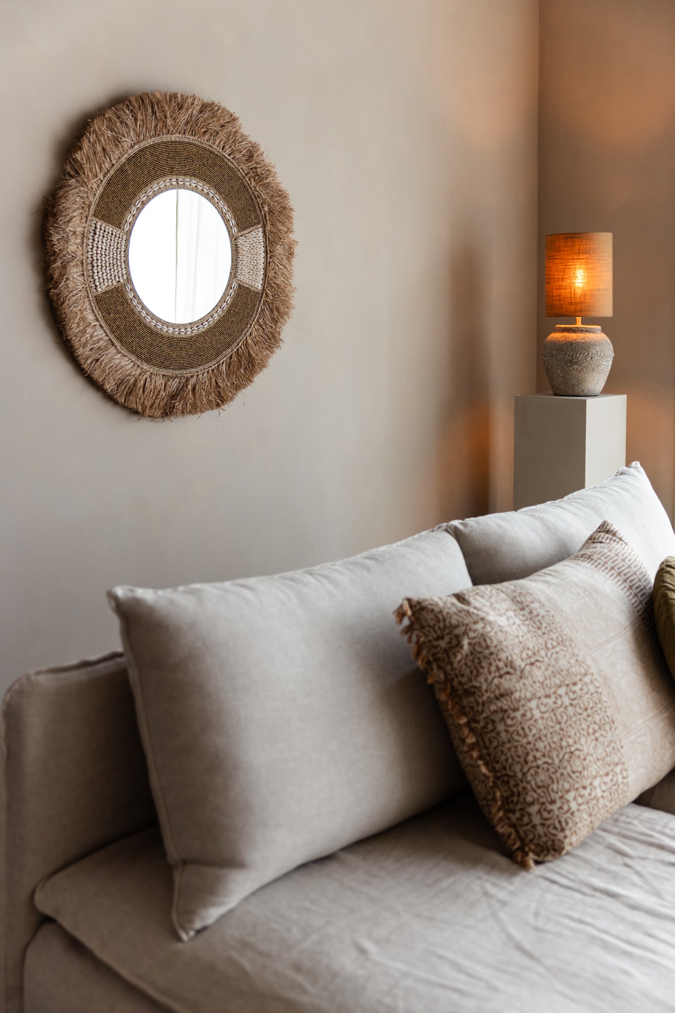 Spiegel kopen boho stijl