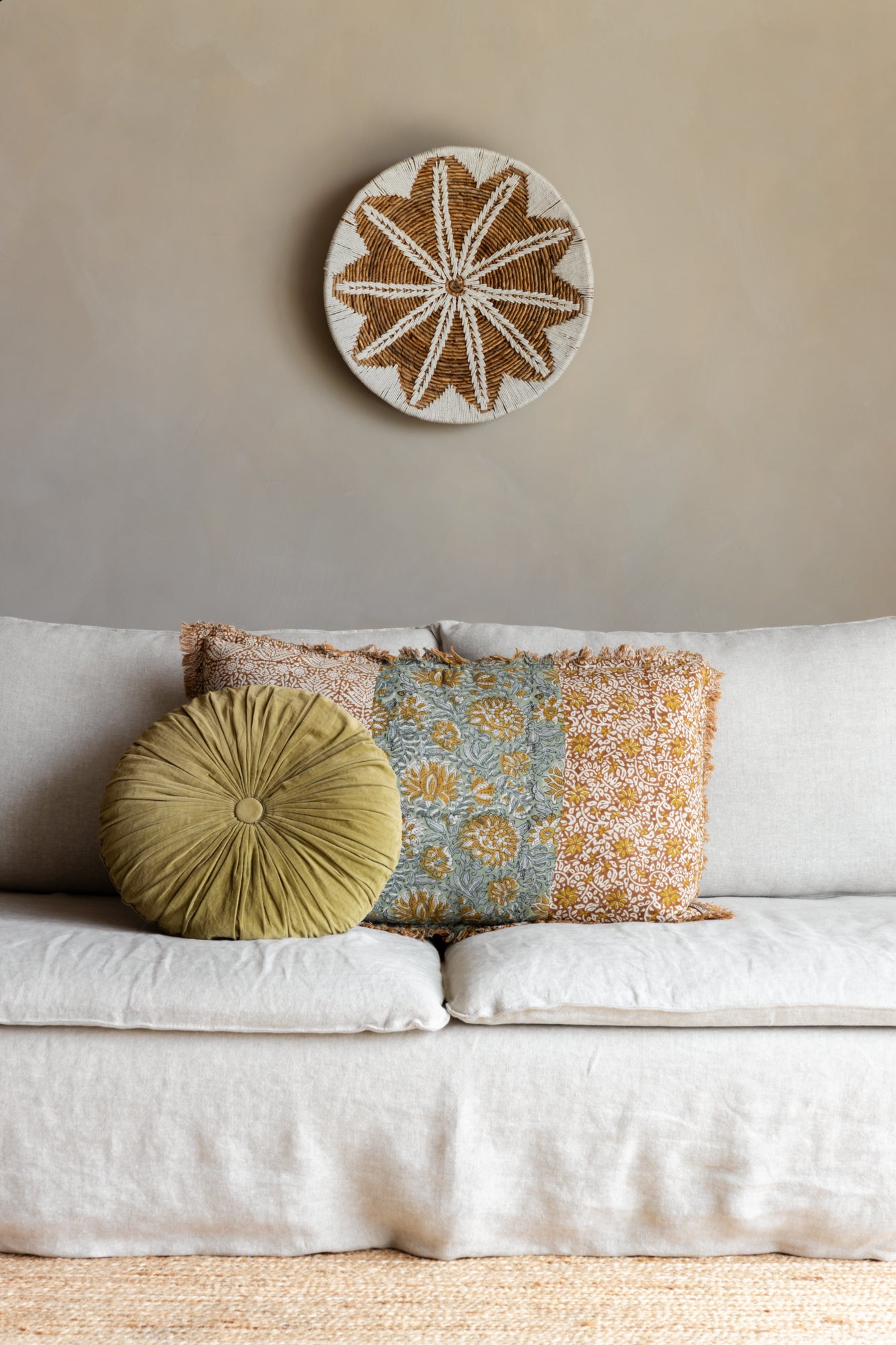 Handgemaakte muurdecoratie bali