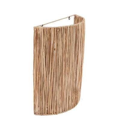 Cilindervormige wandlamp natuurlijk